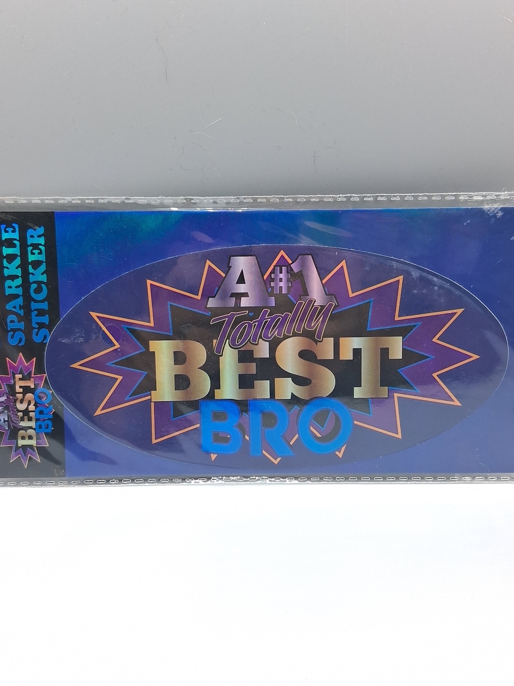 Totally Best Bro Brother Sparkle Sticker Home Decoration Adhesives Scrapbooking